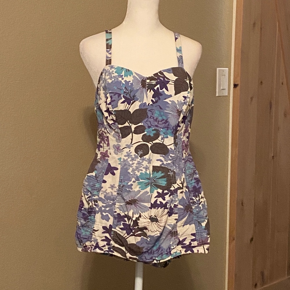 Classic vintage one piece bathing suit